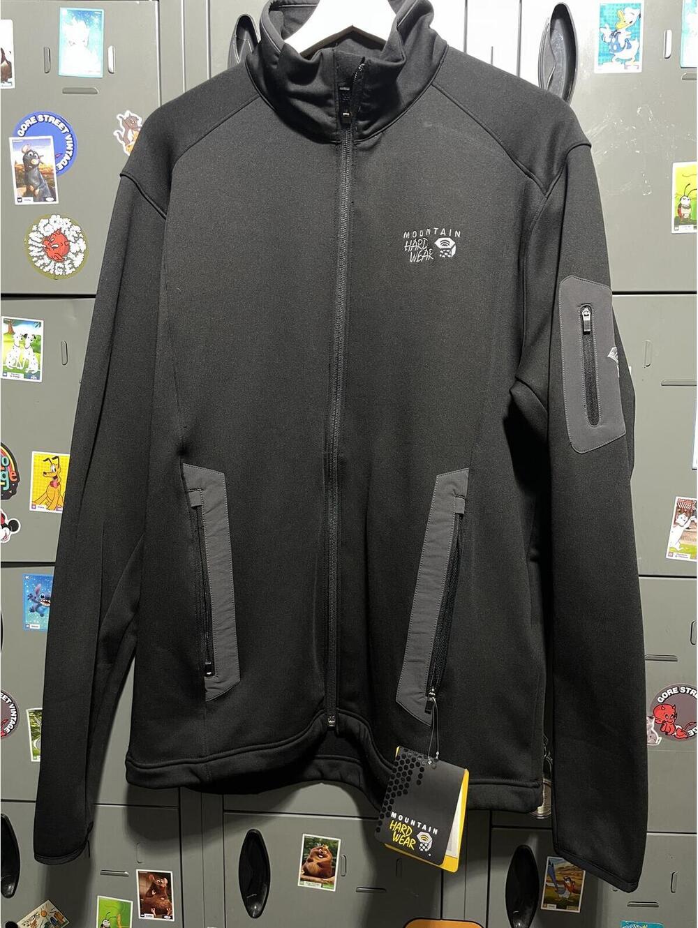 Mountain Hard Ware mens black arlando jacket black new tags